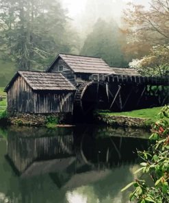 Mabry Mill Diamond Painting