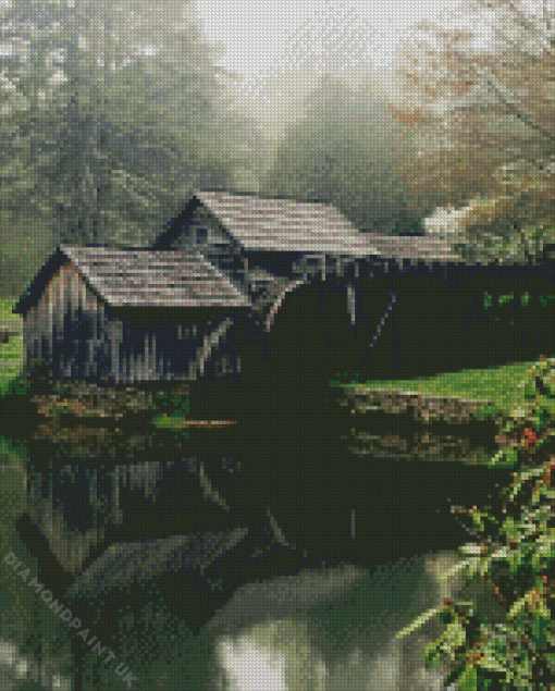 Mabry Mill Diamond Painting