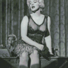 Black And White Marilyn Monroe Diamond Paintings