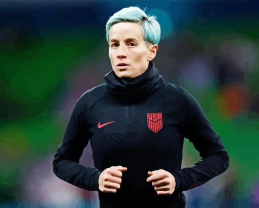 Megan Rapinoe Diamond Painting