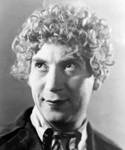 Monochrome Harpo Marx Diamond Painting