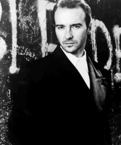 Monochrome Midge Ure Diamond Painting