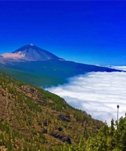 Mount Teide Diamond Painting