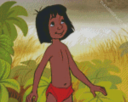 Mowgli Diamond Painting