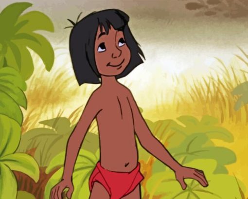 Mowgli Diamond Painting