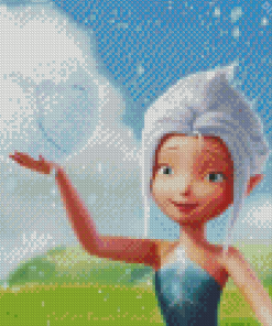 Periwinkle Fairy Diamond Painting