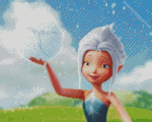 Periwinkle Fairy Diamond Painting