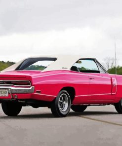 Pink Charger Rt 1970 Diamond Painting