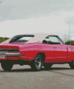 Pink Charger Rt 1970 Diamond Painting