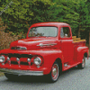 Red 1952 Ford Diamond Painting