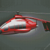 Red Gyrocopter Diamond Painting