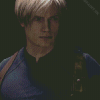 Resident Evil Leon Kennedy Diamond Painting