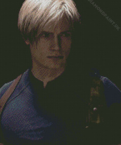 Resident Evil Leon Kennedy Diamond Painting