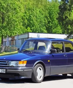 Saab 900 Turbo Diamond Painting