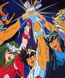 Saint Seiya Knights Of The Zodiac Diamond Painting