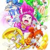 Smile Precure Japanese Anime Diamond Painting