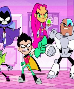 Teen Titans Go Diamond Painting