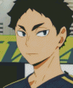 Akaashi Keiji Diamond Painting