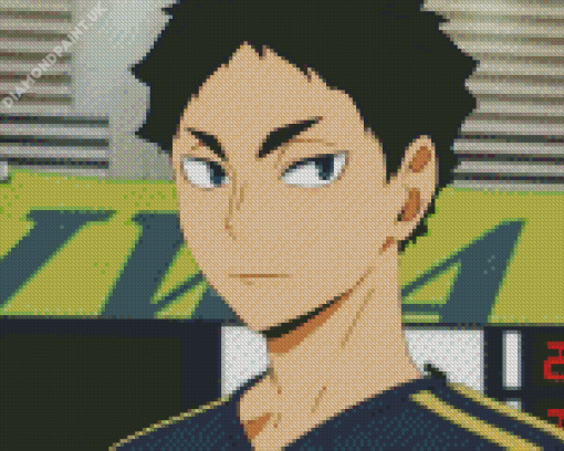 Akaashi Keiji Diamond Painting