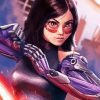 Battle Angel Alita Character Diamond Painting