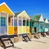 Beach Huts Southwold Diamond Painting