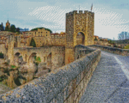 Besalu Girona Diamond Painting