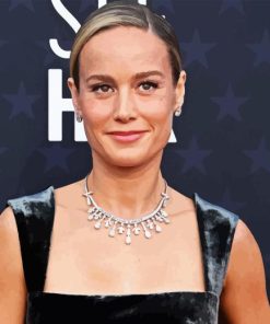 Brie Larson Diamond Painting