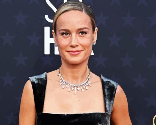 Brie Larson Diamond Painting