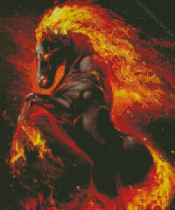 Devil Horse Diamond Painting