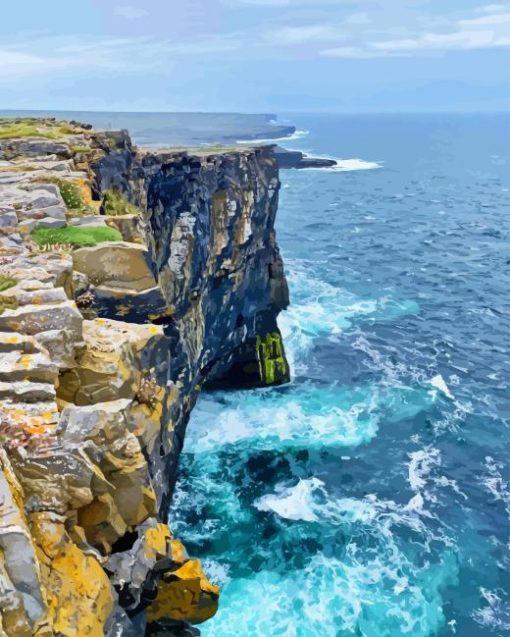 Dun Aonghasa Ireland Diamond Painting