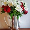 Flowers In A Silver Pitcher Diamond Painting