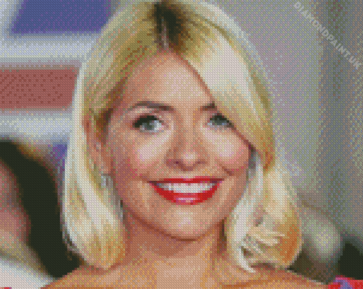 Holly Willoughby Smiling Diamond Painting