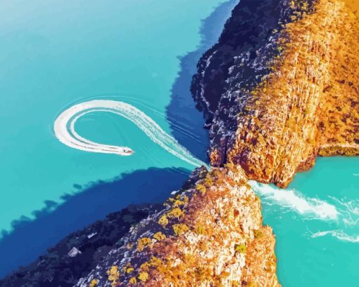 Horizontal Falls Diamond Painting