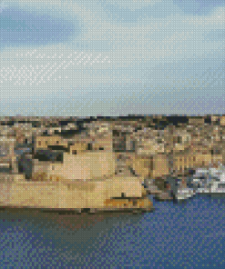 Malta Harbor Diamond Painting