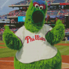 Phillies Phanatic Diamond Painting