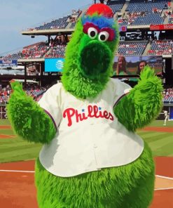 Phillies Phanatic Diamond Painting