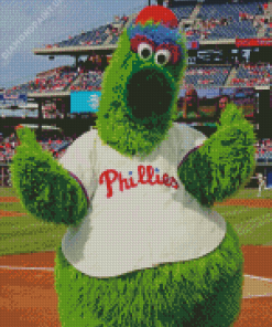 Phillies Phanatic Diamond Painting