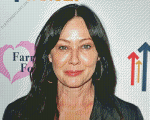 Shannen Doherty Diamond Painting