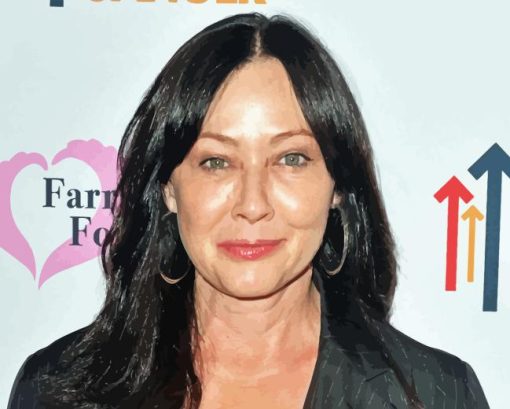 Shannen Doherty Diamond Painting