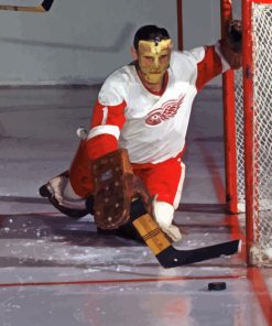 Terry Sawchuk Player Diamond Painting