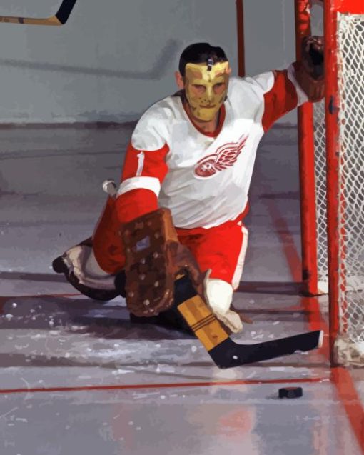 Terry Sawchuk Player Diamond Painting