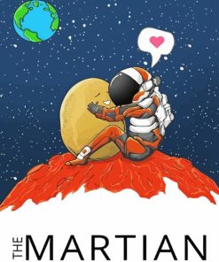 The Martian Film Poster Diamond Painting