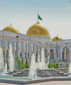 Turkmenistan Palace Diamond Painting