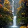 Waterfall Multnomah Falls Diamond Painting