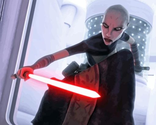 Asajj Ventress Diamond Painting