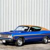 Blue Ford Torino Diamond Painting