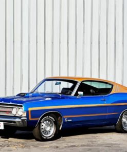 Blue Ford Torino Diamond Painting