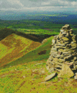 Brecon Beacons In Wales Diamond Painting