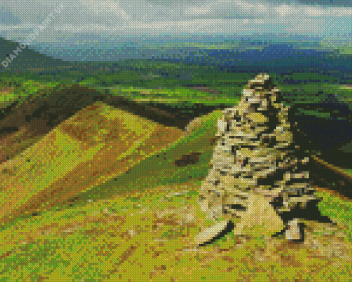 Brecon Beacons In Wales Diamond Painting