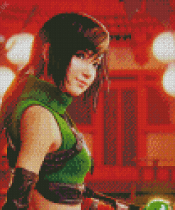 Cool Yuffie Diamond Painting